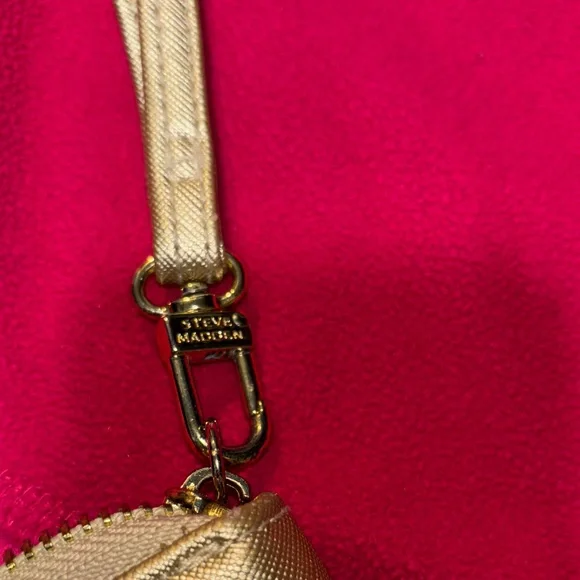 Steve Madden Metallic Gold Wristlet - Picture 6 of 6